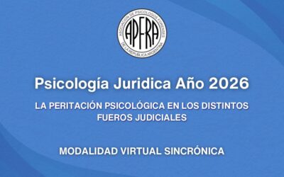 Curso Anual 2026. Peritación Psicológica